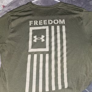 Under Armour Men's Short Sleeve Freedom Tee - Olive